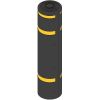 VISUSAFE Lamp Post Protector: Options: Black & Yellow Vis