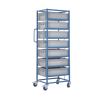 Tray Rack with 170 x 600 x 400 mm 35.5 Litre Containers: Amount of Trays & Unit Height: 7 - 1680mm