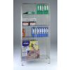 Wire Mesh Compartment Cupboards: Options: Cupboard - Double Door (c/w 3 shelves)