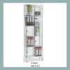 5 Door Wire Mesh Locker: Options: Nest of 2 lockers, Depth: 305mm