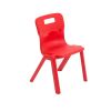 Titan One Piece Classroom Chair: Size: 3-5 years, Colour: Red