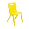 Titan One Piece Classroom Chair: Size: 7-9 years, Colour: Yellow
