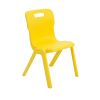 Titan One Piece Classroom Chair: Size: 9-13 years, Colour: Yellow
