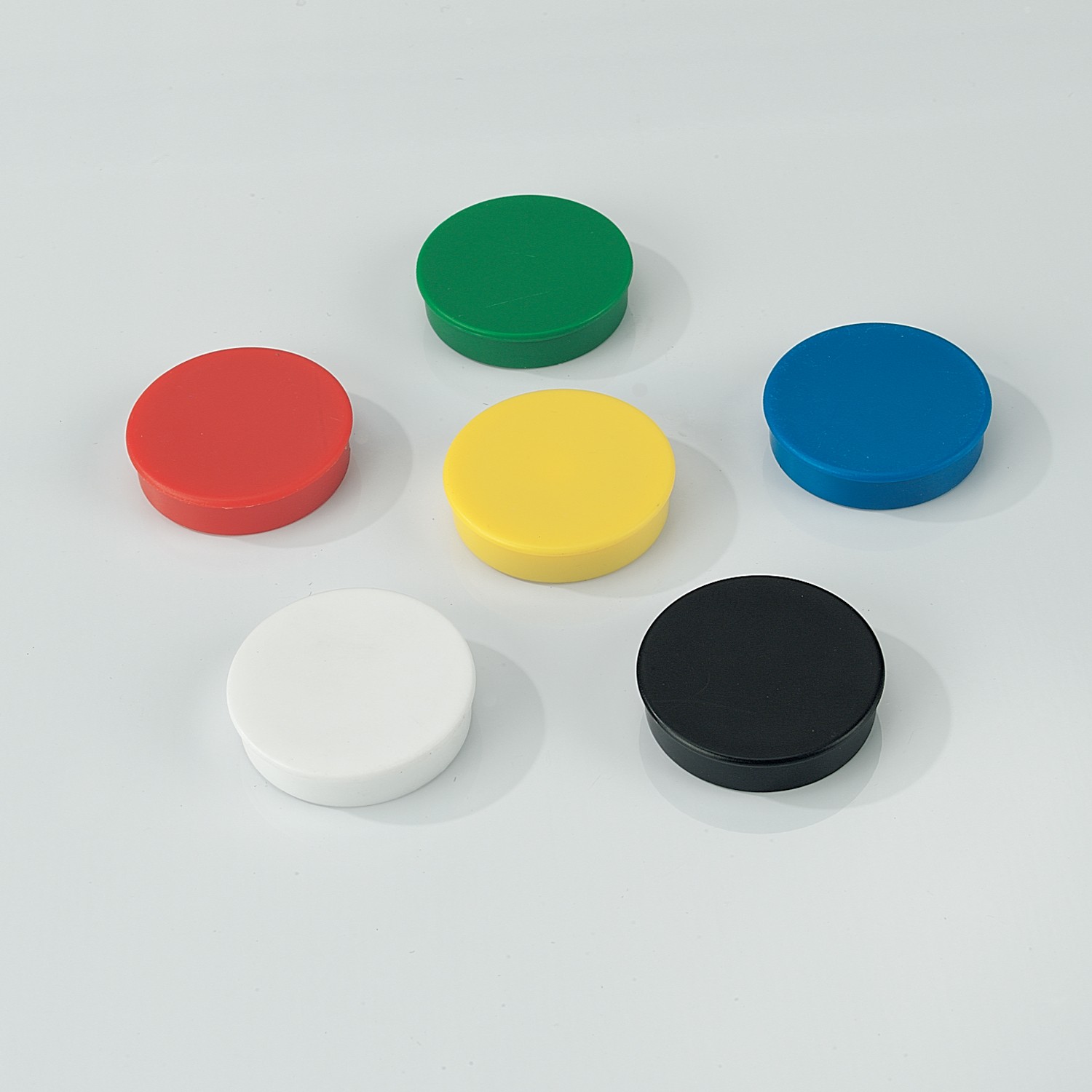 coloured magnets for whiteboards - Pack of 10 (P439151)