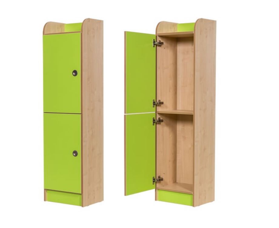 KubbyClass 2 Door Primary School Locker 1500mm (PKCLOCK2)