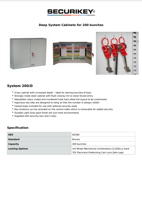 Specification Sheet