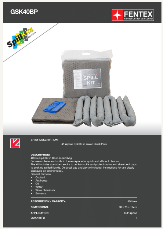 general purpose spill kit