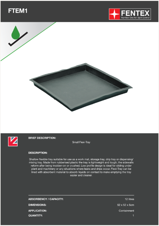 small flexi drip tray (ftem1)