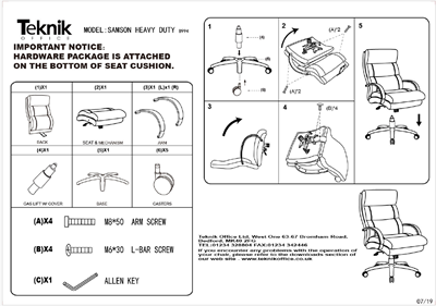 Assembly Instructions