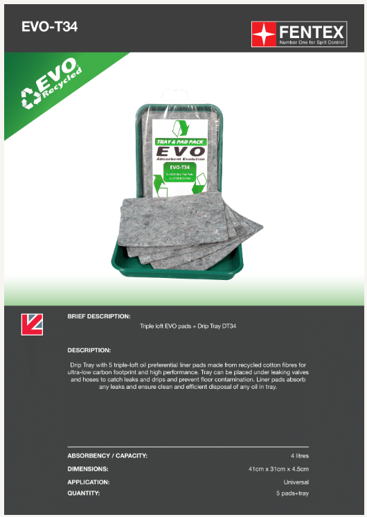 evo triple loft oil preferential pads