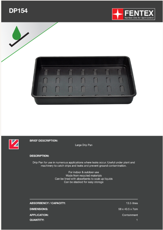 medium drip pan